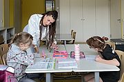 Kinder werden unterrichtet